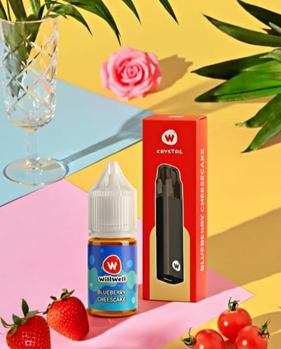 WillWell Crystal Refilled Pod. With Will Well 10ML Liquid Completely Free._img_1