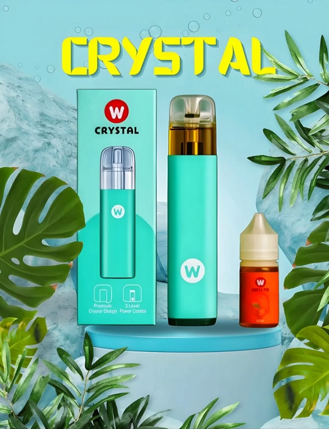 Crystal Full Kit. With 10 Ml Juice completely free