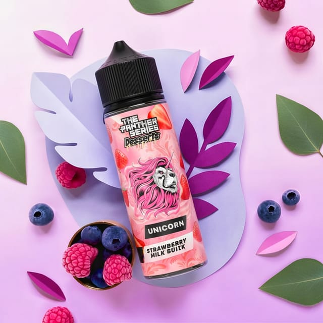Unicorn Strawberry Milk E-juice - 60ml_img_0