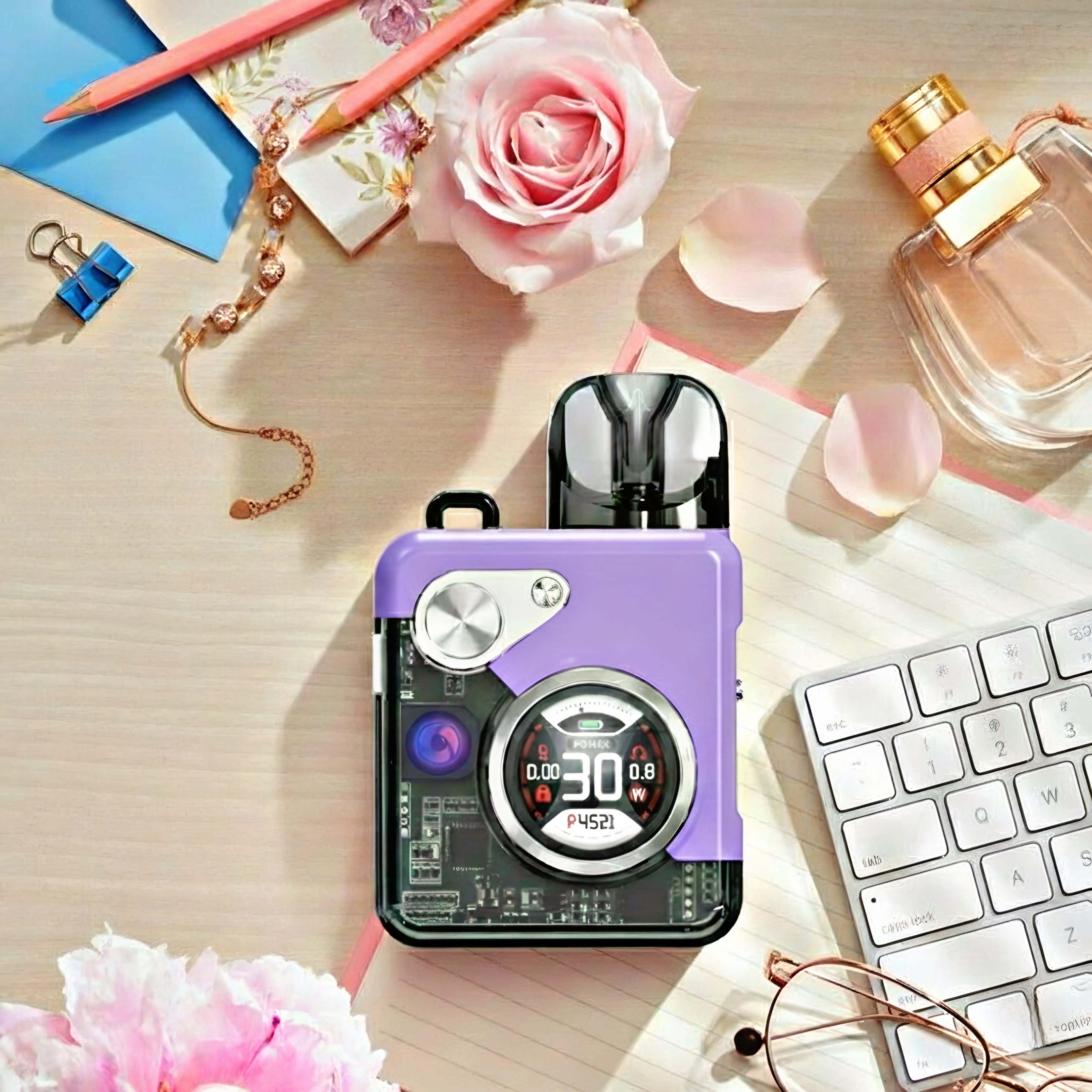 Rincoe Jellybox Nano 4 Pod System Kit. With 30 ml juice completely free.