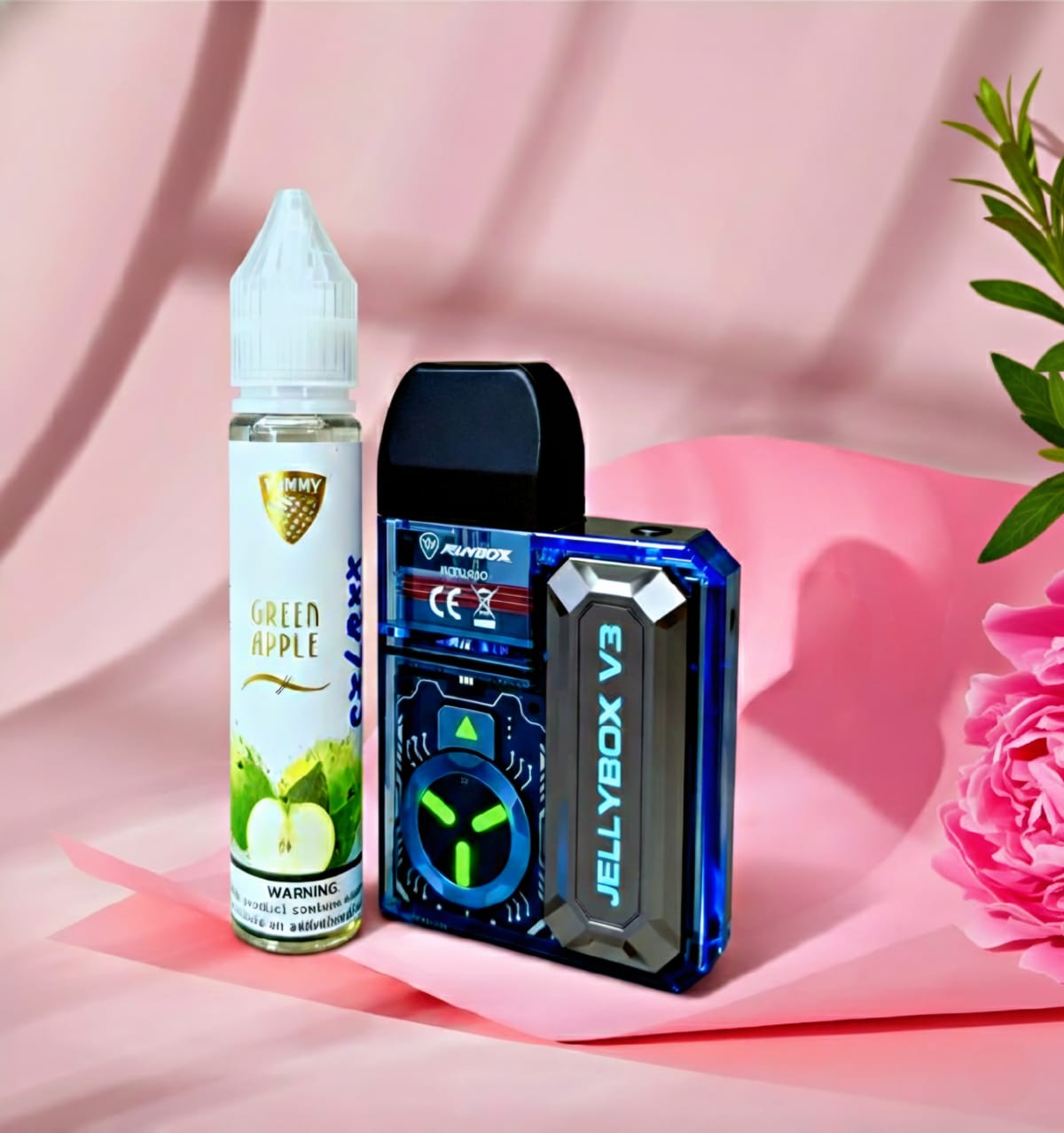 JellyBox V3 Kit. With 30 ml Juice completely free.